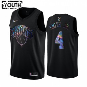 Dres New York Knicks Dennis Smith Jr. 4 Iridescent HWC Collection Swingman - Dječji